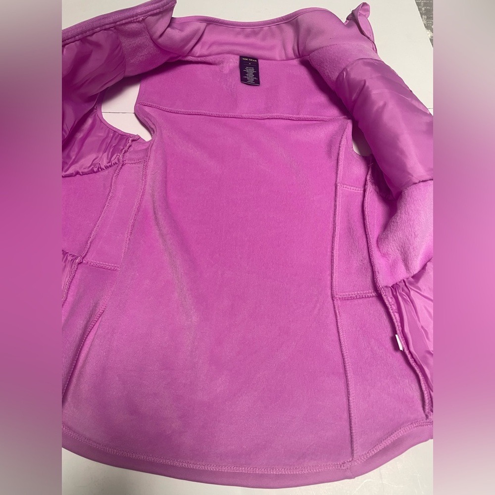 Tek Gear Barbie Pink Woven Panel Training Vest Women's Medium NWT - Picture 8 of 12